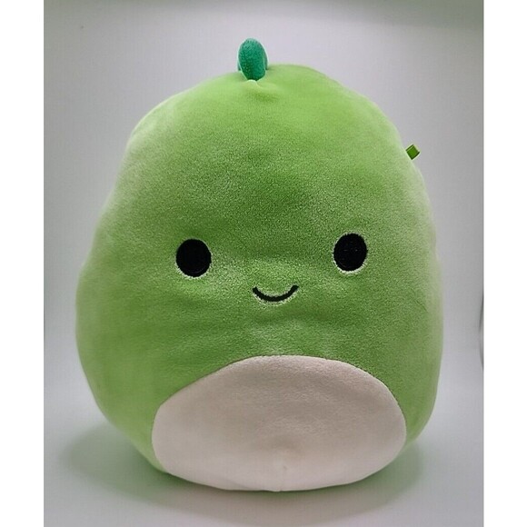 Danny Green Dino Squishmallow 8" Kellytoy Plush Stuffed Animal Doll DINOSAUR - Picture 1 of 2
